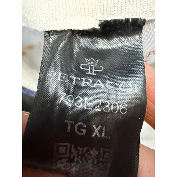 Petracci Patchwork Ivy Cap Newsboy Hat XL Made in Italy 100% Cotton Multicolor - Picture 7 of 12